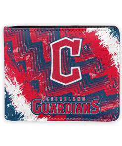 Cleveland Guardians Wallet - Personalized Premium Gift Navy Blue Red