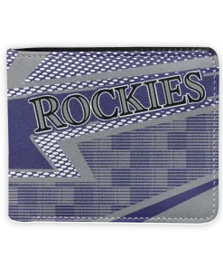 Colorado Rockies Wallet - Arrow Mesh Blue