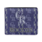 Colorado Rockies Wallet - Bolt Rows Blue