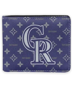 Colorado Rockies Wallet - Iconic Monogram Bloom Blue