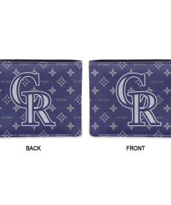 Alternative view of Colorado Rockies Wallet - Iconic Monogram Bloom Blue