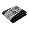 Chicago White Sox Wallet - Custom Checkerboard Brush Black