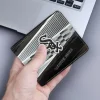 Chicago White Sox Wallet - Custom Checkerboard Brush Black