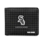 Chicago White Sox Wallet - Custom Classic Houndstooth Black