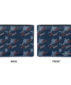 Alternative view of Detroit Tigers Wallet - Custom Streak Motif Navy