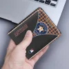 Houston Astros Wallet - Custom Zipper Split Orange Black
