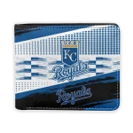 Kansas City Royals Wallet - Custom Checkerboard Brush Royal Blue Black