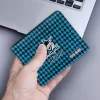 Miami Marlins Wallet - Custom Classic Houndstooth Blue