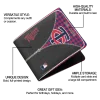 Minnesota Twins Wallet - Custom Zipper Split Red Black