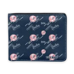 New York Yankees Wallet - Custom Streak Motif Navy