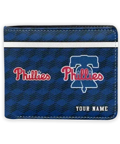 Philadelphia Phillies Wallet - Custom Cube Illusion Blue