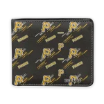 Pittsburgh Pirates Wallet - Custom Streak Motif Yellow Black