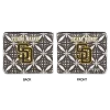 San Diego Padres Wallet - Custom Geometric Star Brown White