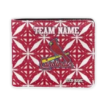 St. Louis Cardinals Wallet - Custom Geometric Star Red White