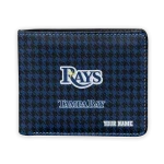 Tampa Bay Rays Wallet - Custom Classic Houndstooth Navy