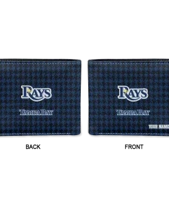 Alternative view of Tampa Bay Rays Wallet - Custom Classic Houndstooth Navy