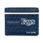 Tampa Bay Rays Wallet - Custom Cube Illusion Navy