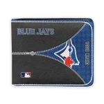 Toronto Blue Jays Wallet - Custom Zipper Split Blue Black