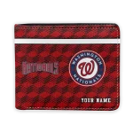 Washington Nationals Wallet - Custom Cube Illusion Red
