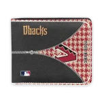 Arizona Diamondbacks Wallet - Customized Zipper Split Red Black