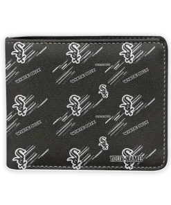 Chicago White Sox Wallet - Customized Streak Motif Black