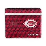 Cincinnati Reds Wallet - Customized Cube Illusion Red