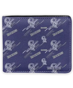 Colorado Rockies Wallet - Customized Streak Motif Blue