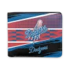 Los Angeles Dodgers Wallet - Customized Checkerboard Brush Blue Red