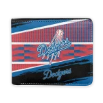 Los Angeles Dodgers Wallet - Customized Checkerboard Brush Blue Red