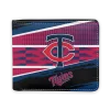 Minnesota Twins Wallet - Customized Checkerboard Brush Red Black