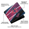 Minnesota Twins Wallet - Customized Checkerboard Brush Red Black