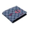 Minnesota Twins Wallet - Customized Plaid Grid Navy