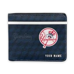 New York Yankees Wallet - Customized Cube Illusion Navy