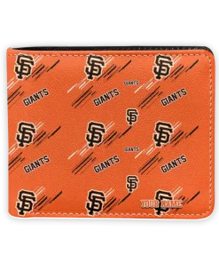 San Francisco Giants Wallet - Customized Streak Motif Orange