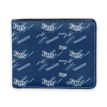 Tampa Bay Rays Wallet - Customized Streak Motif Navy