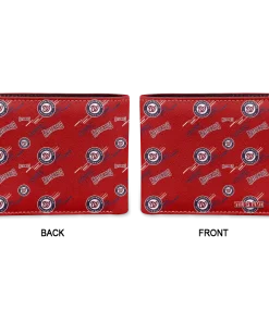 Alternative view of Washington Nationals Wallet - Customized Streak Motif Red