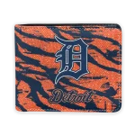 Detroit Tigers Wallet - Abstract Stripes Navy