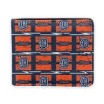Detroit Tigers Wallet - Block Pattern Crocs Orange