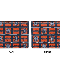 Alternative view of Detroit Tigers Wallet - Block Pattern Crocs Orange