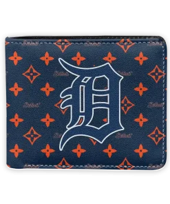 Detroit Tigers Wallet - Iconic Monogram Bloom Navy