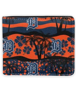 Detroit Tigers Wallet - Palm Paradise Orange Black
