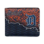Detroit Tigers Wallet - Tribal Fade Fusion Navy Orange