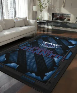 Florida Atlantic Owls Rug - Torn Mesh Blue