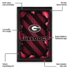 Georgia Bulldogs Rug - Torn Mesh Red