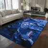 Georgia State Panthers Rug - Cracked Surface Design Blue