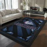 Gonzaga Bulldogs Rug - Torn Mesh Blue
