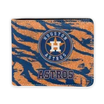Houston Astros Wallet - Abstract Stripes Blue
