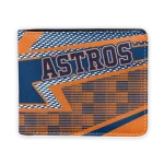Houston Astros Wallet - Arrow Mesh Blue