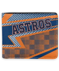 Houston Astros Wallet - Arrow Mesh Blue