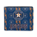 Houston Astros Wallet - Bolt Rows Blue